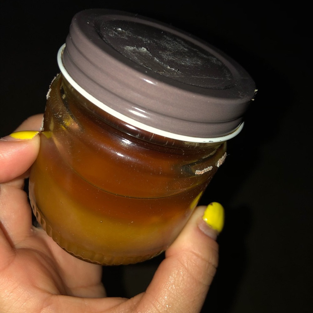 Japanese homemade honeybees honey.